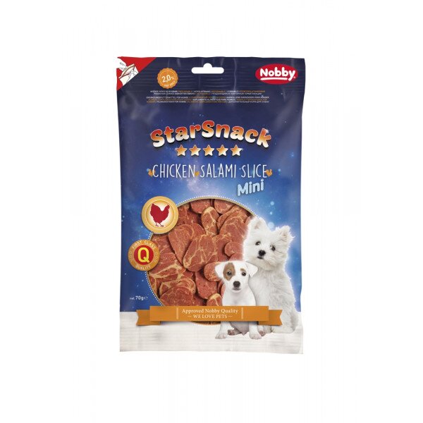 StarSnack Chicken Salami Slice Mini  70g